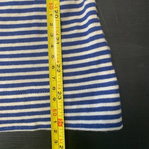 Lauren Ralph Lauren Boat Neck Tee With Suede Trim - Picture 4 of 8